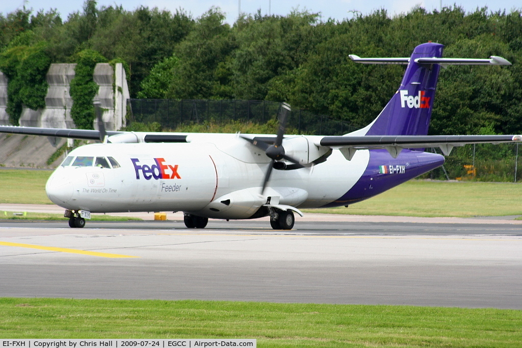 EI-FXH, 1991 ATR 72-202 C/N 229, Air Contractors operating for FedEx