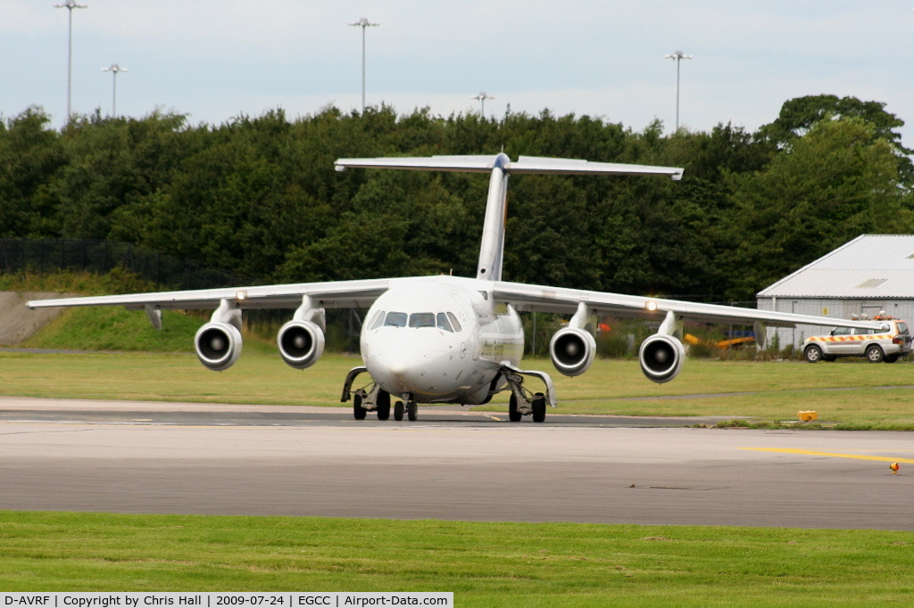 D-AVRF, 1995 British Aerospace Avro 146-RJ85 C/N E.2269, Lufthansa Regional operated by CityLine