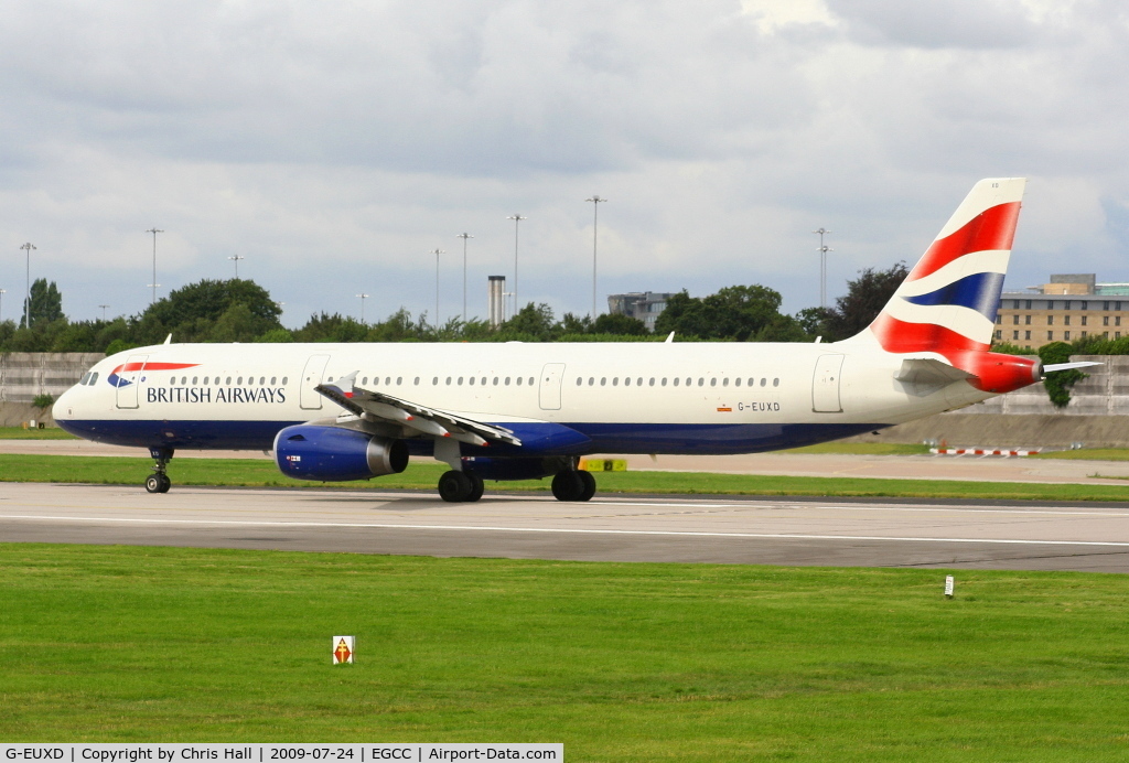 G-EUXD, 2004 Airbus A321-231 C/N 2320, British Airways