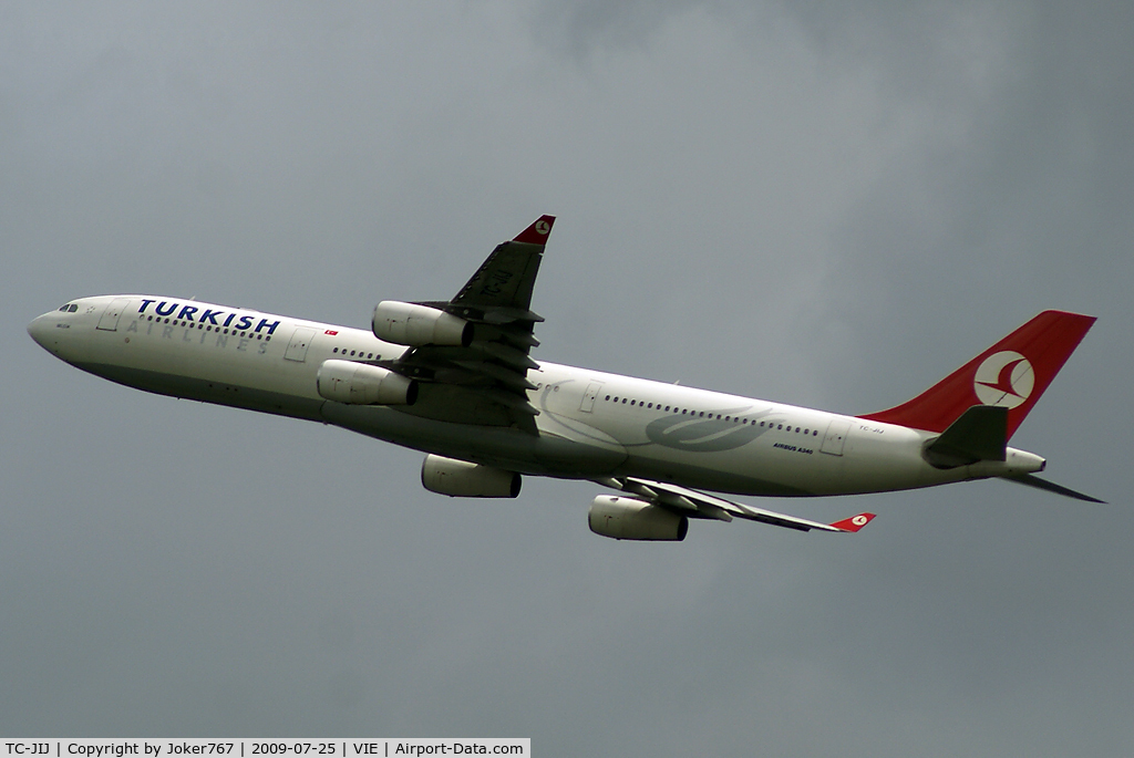 TC-JIJ, 1998 Airbus A340-313 C/N 216, Turkish Airlines Airbus A340-313X