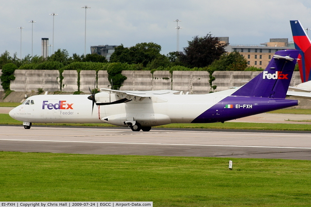 EI-FXH, 1991 ATR 72-202 C/N 229, Air Contractors operating for FedEx