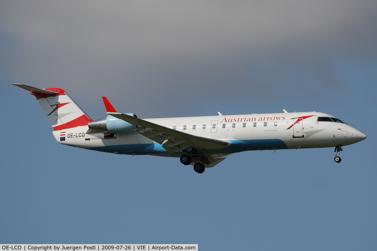 OE-LCO, 2000 Canadair CRJ-200LR (CL-600-2B19) C/N 7371, Bombardier Inc. Canadair CL 600-2B19