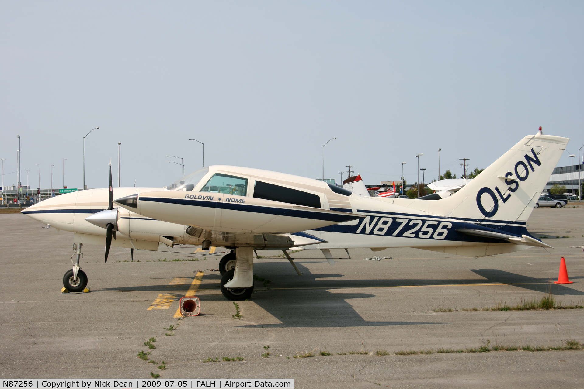 N87256, 1975 Cessna T310R C/N 310R0502, PALH