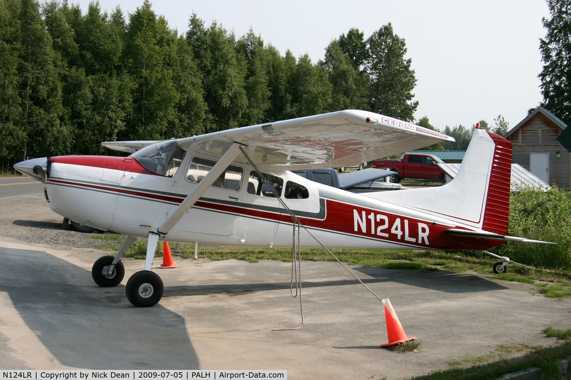 N124LR, 1970 Cessna A185E Skywagon 185 C/N 18501639, PALH