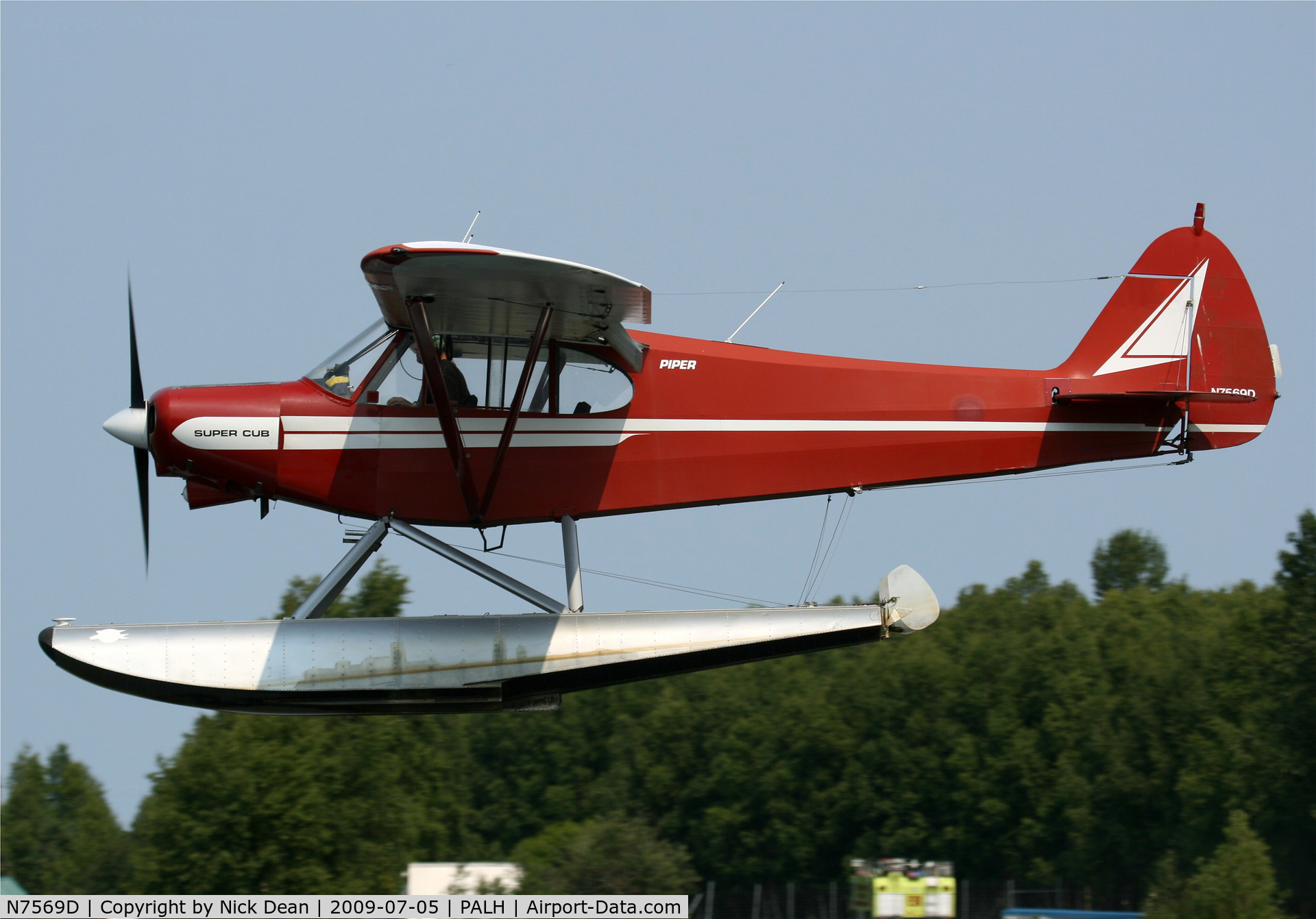 N7569D, 1957 Piper PA-18-150 Super Cub C/N 18-5854, PALH