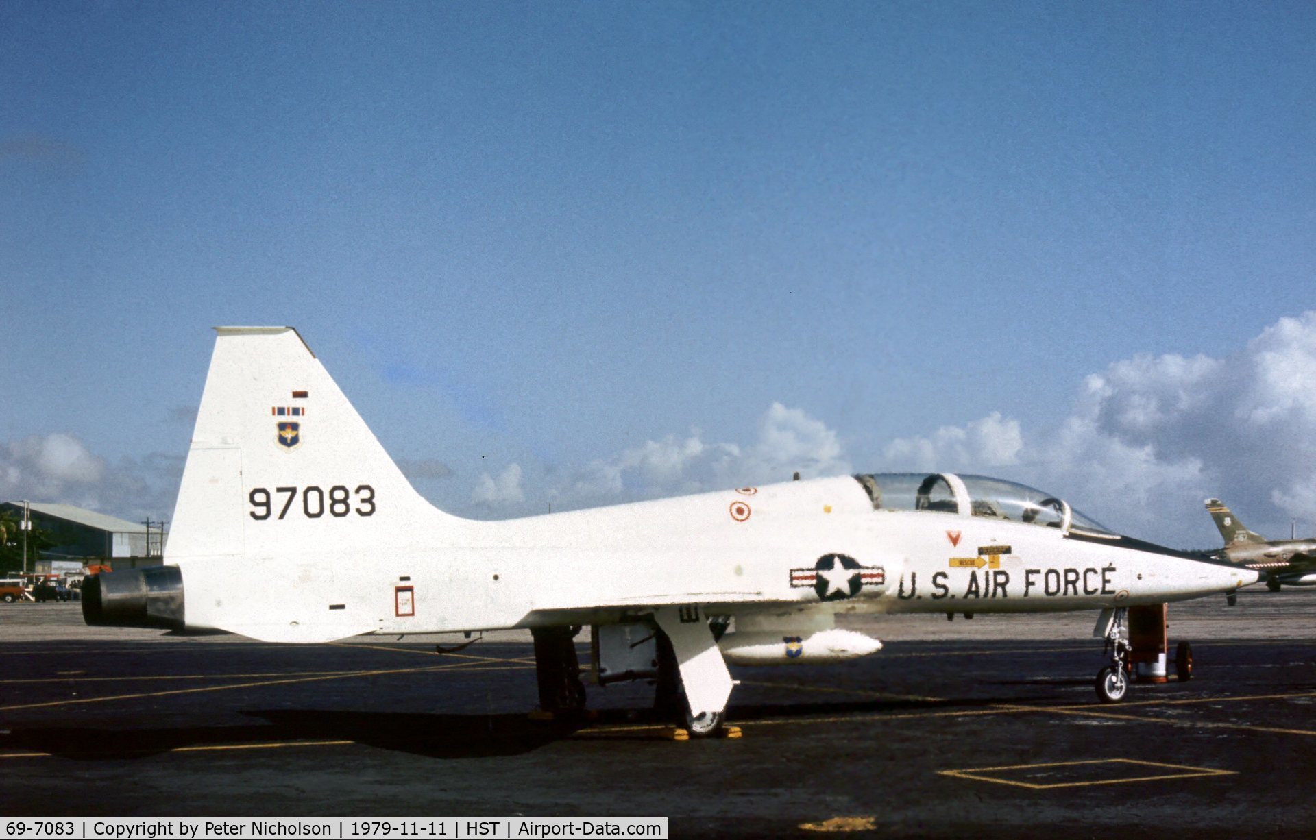 69-7083, 1969 Northrop T-38A Talon C/N T.6233, T-38A Talon of 12 Flying Training Wing at the 1979 Homestead AFB Open House.