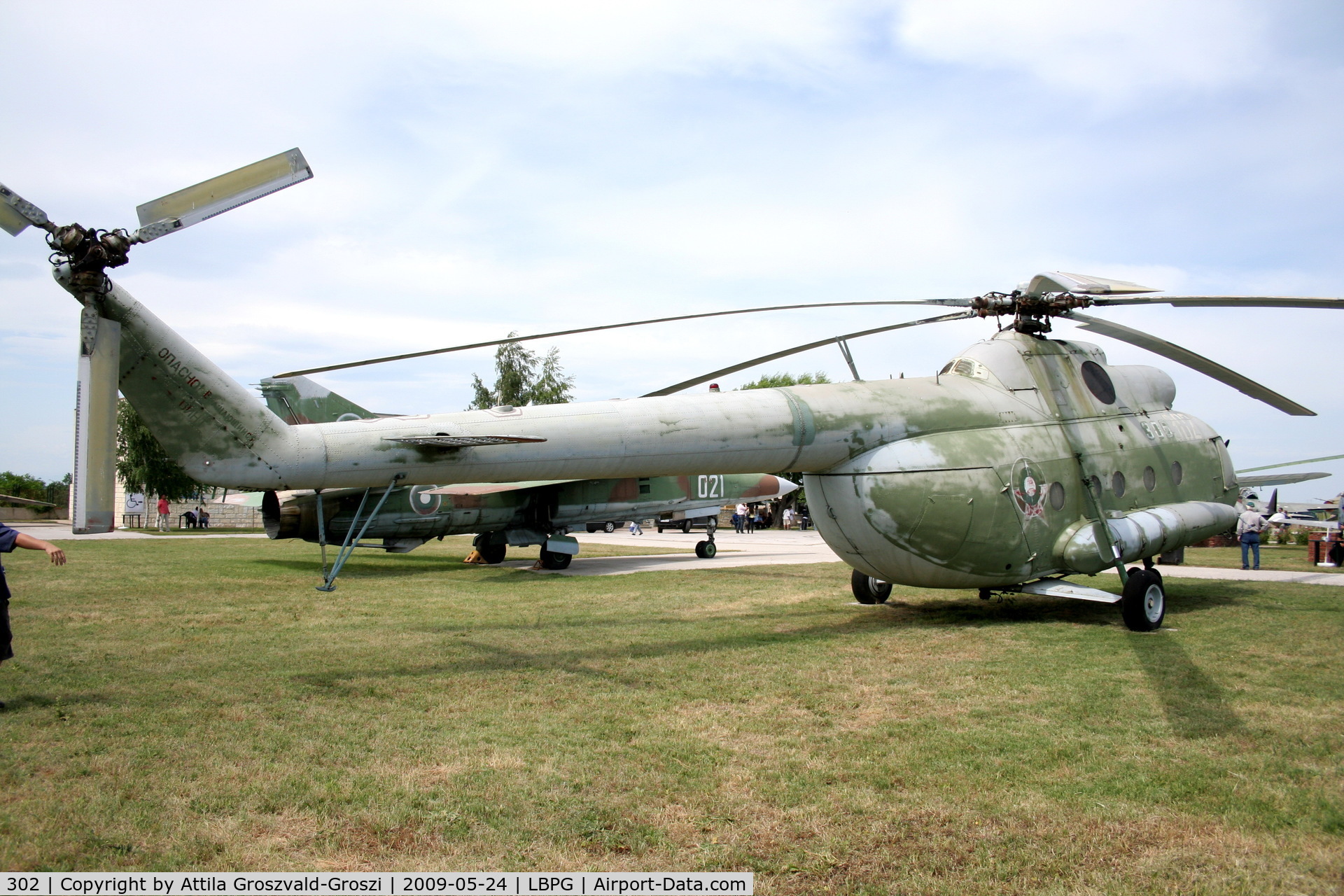 302, 1969 Mil Mi-8T Hip C/N 10302, Bulgarian Museum of Aviation, Plovdiv-Krumovo (LBPG).