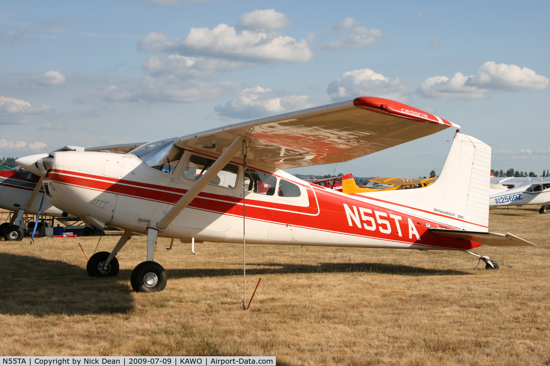 N55TA, 1974 Cessna A185F Skywagon 185 C/N 18502438, KAWO