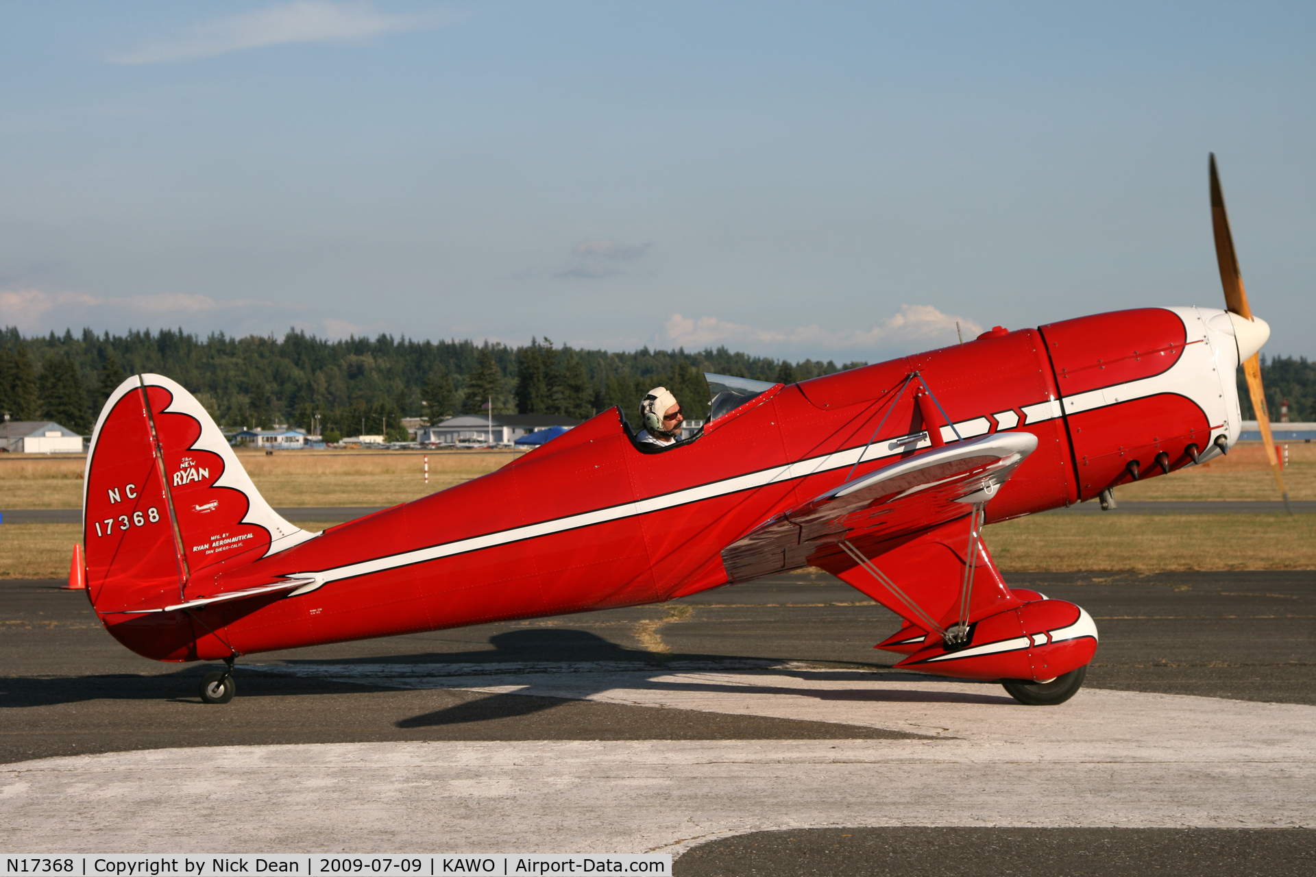 N17368, 1937 Ryan Aeronautical ST-A Special C/N 173, KAWO
