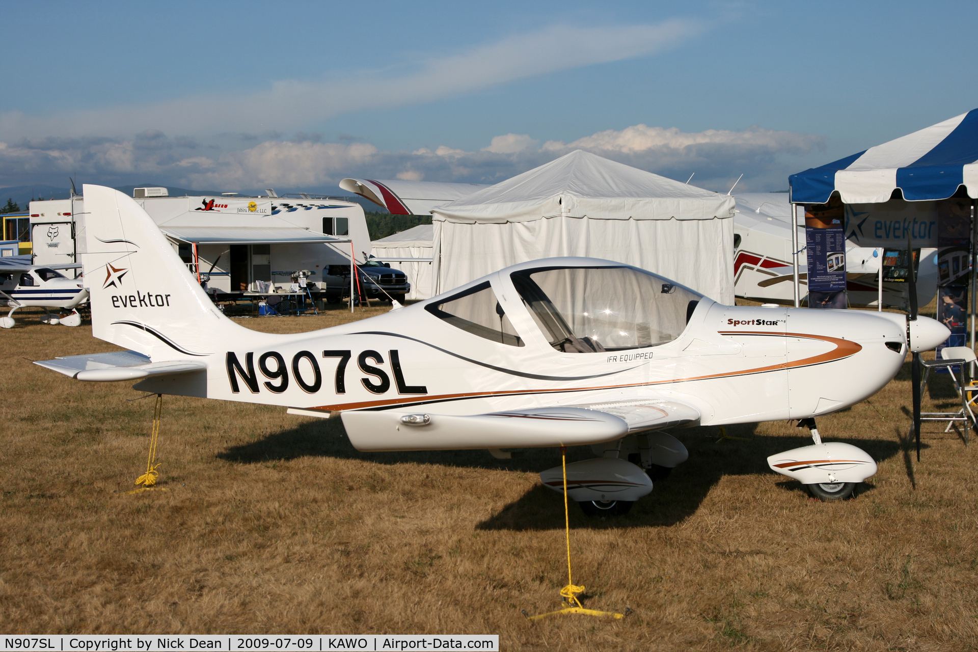N907SL, 2009 Evektor-Aerotechnik Sportstar Max C/N 20091203, KAWO