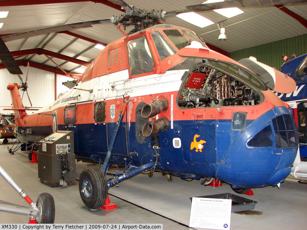 XM330, Westland Wessex HAS.1 C/N WA11, Westland Wessex HAS Mk1 - Exhibited at  the International Helicopter Museum , Weston-Super Mare , Somerset , United Kingdom