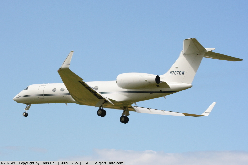 N707GW, 2001 Gulfstream Aerospace G-V C/N 629, WILMINGTON TRUST CO