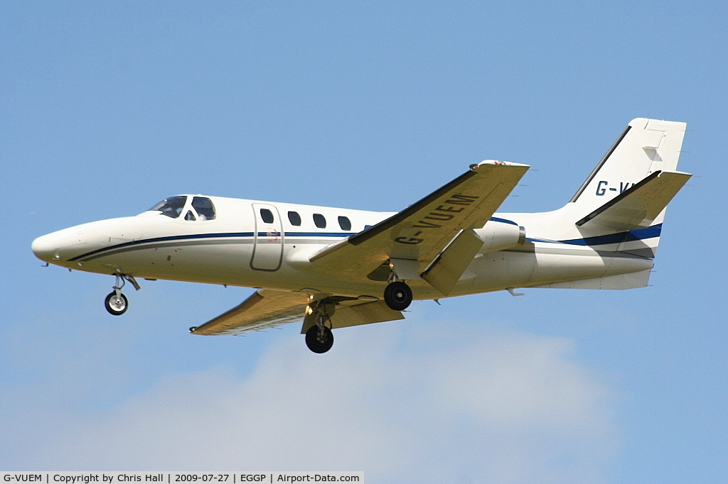 G-VUEM, 1981 Cessna 501 Citation I/SP C/N 501-0178, Frandley Aviation Partnership