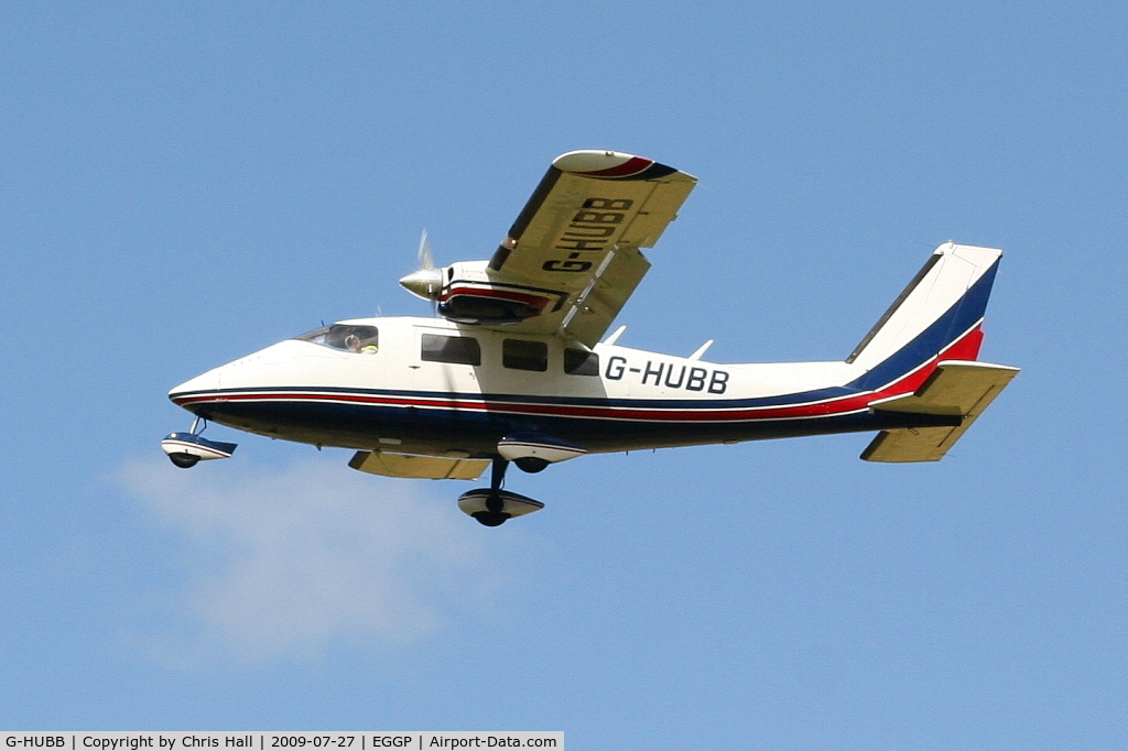 G-HUBB, 1979 Partenavia P-68B Victor C/N 194, Latest addition to the Ravenair fleet, Previous ID: OY-BJH