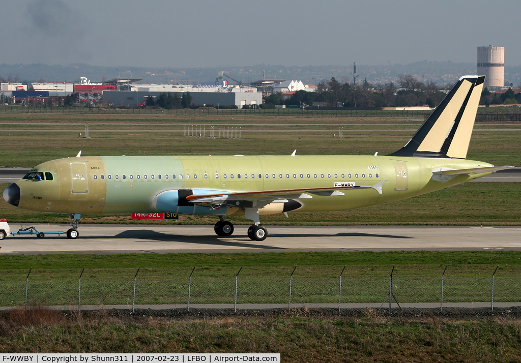 F-WWBY, 2005 Airbus A320-232 C/N 3089, C/n 3089 - For Kingfisher Airlines as VT-KFT