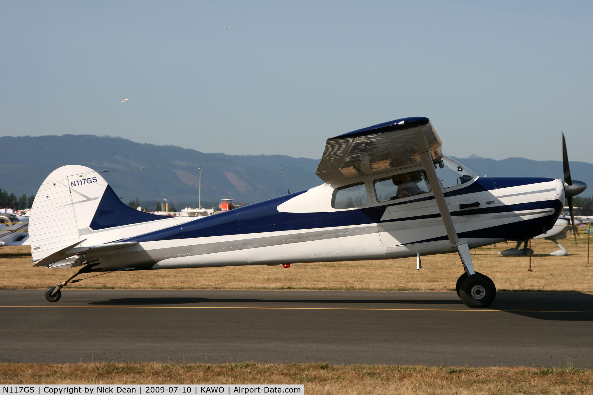 N117GS, 1956 Cessna 170B C/N 27157, KAWO