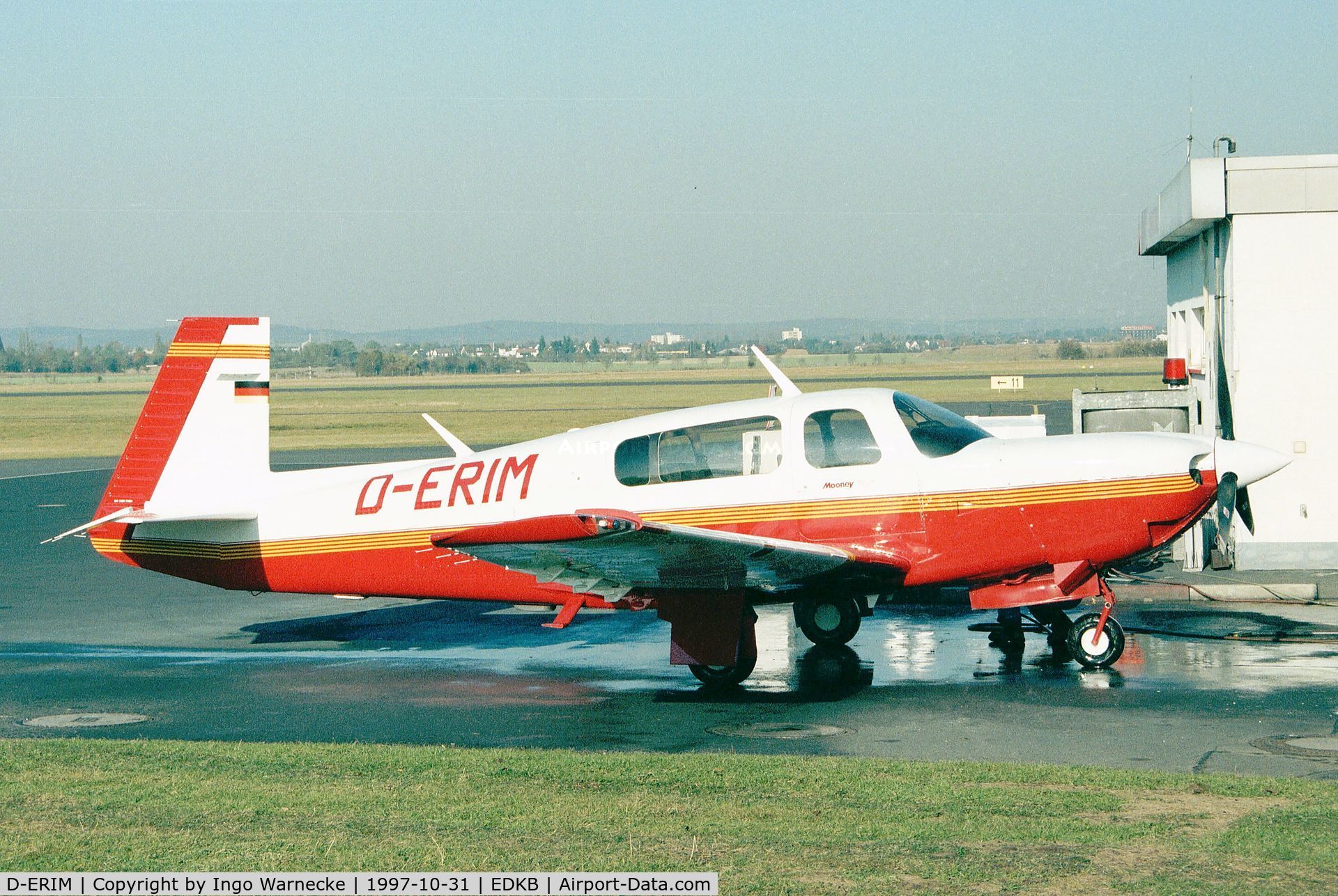 D-ERIM, 1995 Mooney M20M TLS Bravo C/N 27-0198, Mooney M20M Model 257 TLS at Bonn-Hangelar airfield