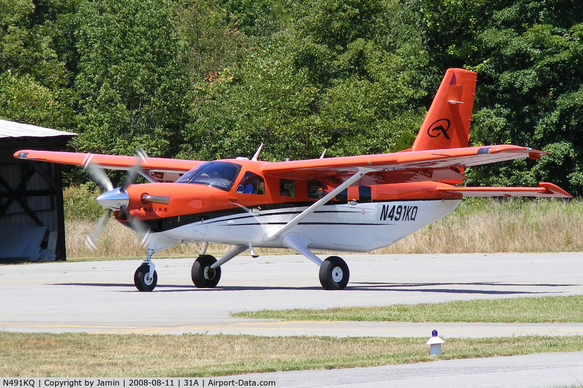 N491KQ, 2007 Quest Kodiak 100 C/N 100-0001, Less than a year later this plane was repainted with yellow instead of red.