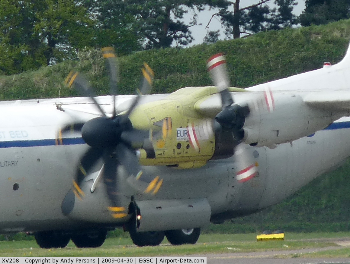 XV208, 1966 Lockheed C-130K Hercules W.2 C/N 382-4233, Theengine causing all the problems with the A400M