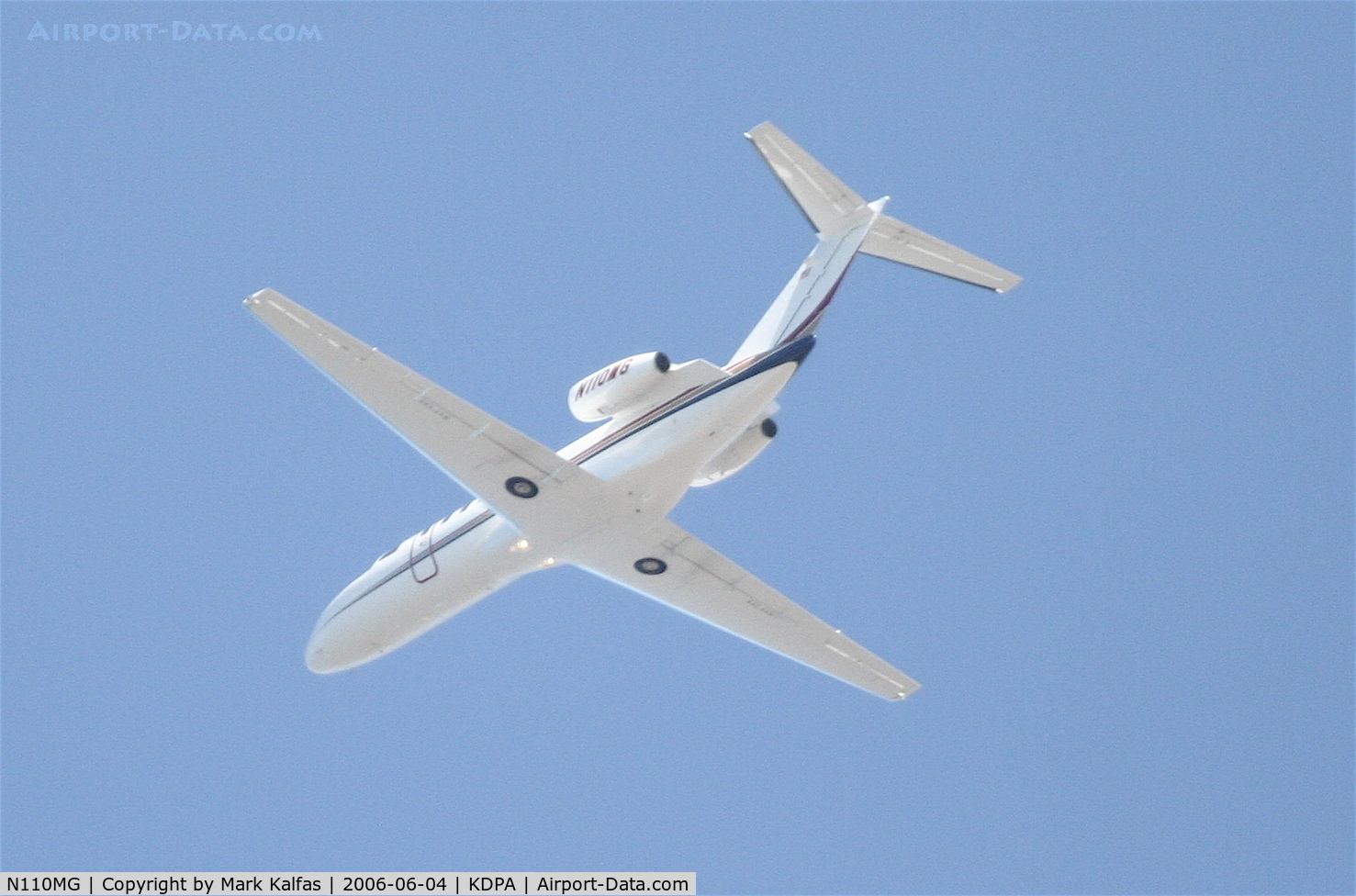 N110MG, 2000 Israel Aircraft Industries IAI-1125A Astra SPX C/N 122, Teton Jet Inc. Cessna 525B CitationJet CJ3, N110MG departing KLAX 25L.