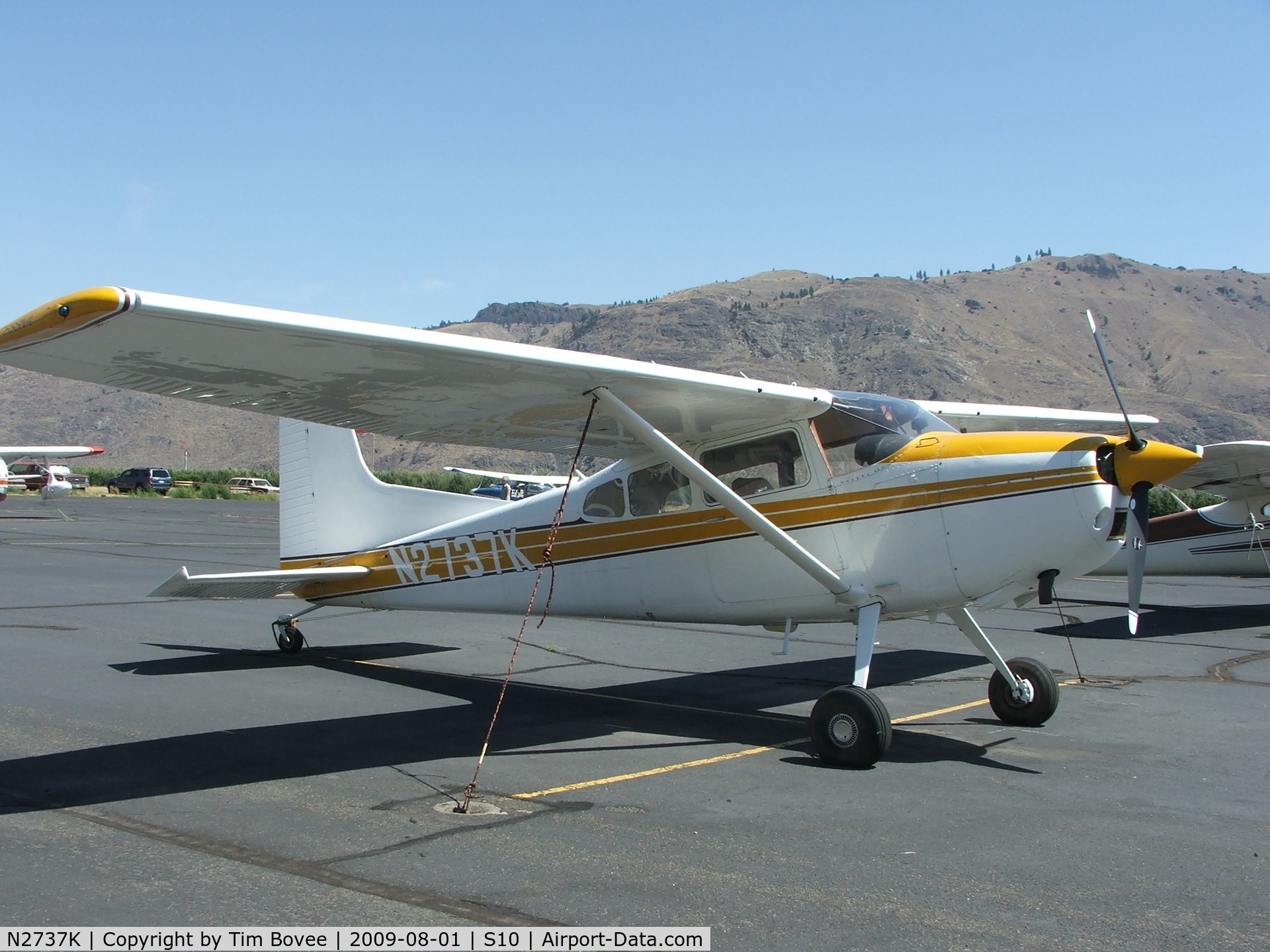 N2737K, 1979 Cessna 180K Skywagon C/N 18053051, Let's go