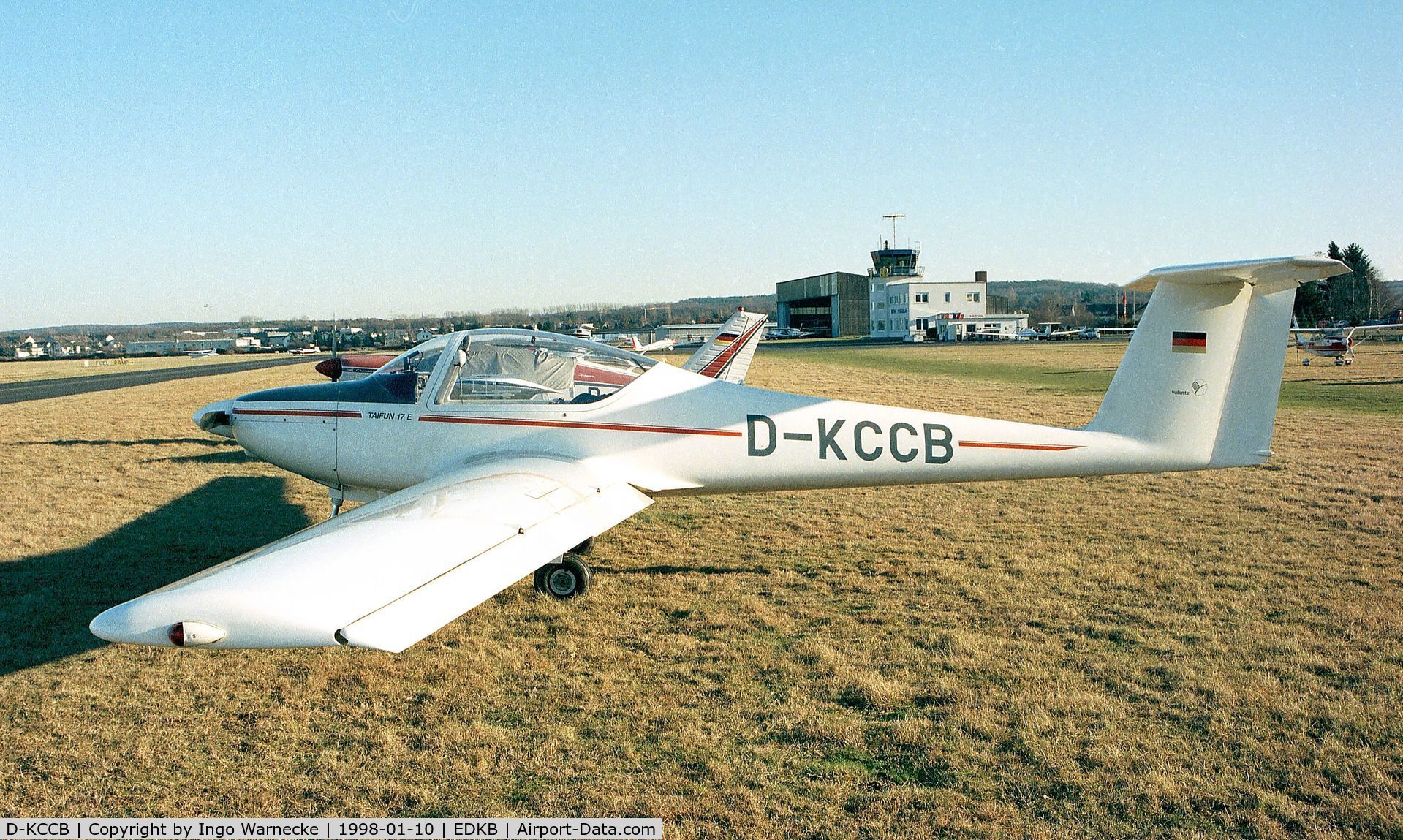 D-KCCB, Valentin Taifun 17E C/N 1028, Valentin Taifun 17E at Bonn-Hangelar airfield