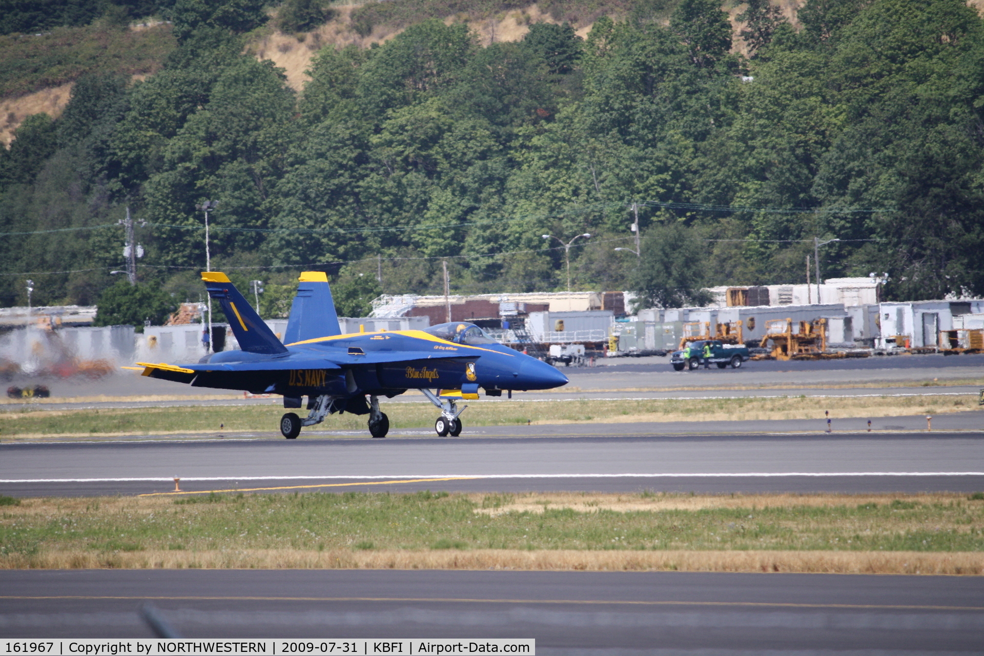 161967, McDonnell Douglas F/A-18A Hornet C/N 0183/A144, BLUE ANGELS