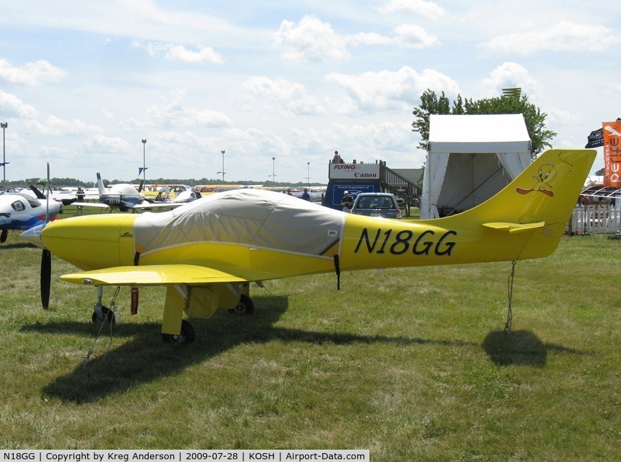 N18GG, 2002 Lancair Legacy C/N 134, EAA Airventure 2009