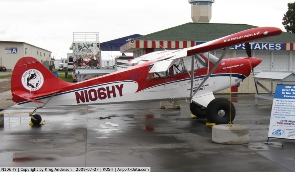 N106HY, 2009 Aviat A-1C-180 Husky C/N 3062, EAA Airventure 2009