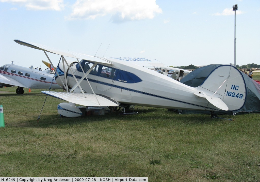 N16249, 1936 Waco YKS-6 C/N 4466, EAA Airventure 2009