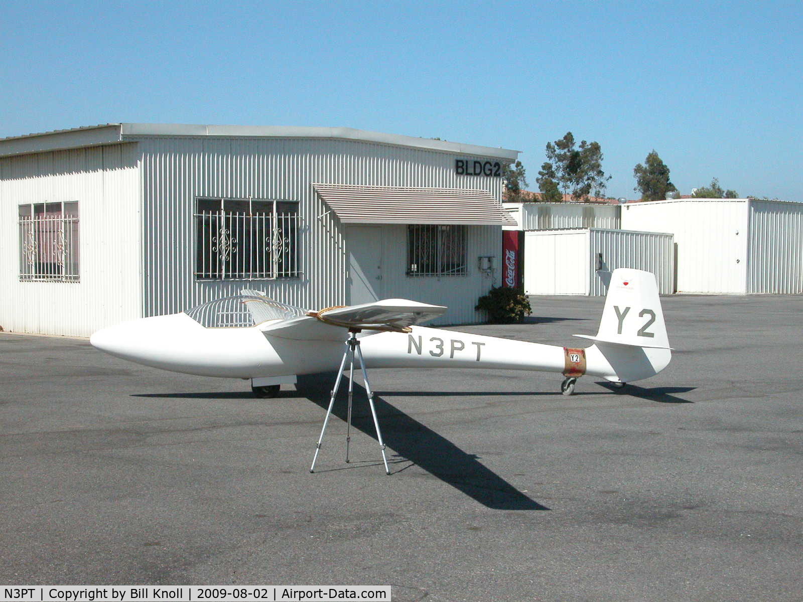 N3PT, 1973 Glasflugel STD Libelle 201B C/N 408, At Fallbrook 1