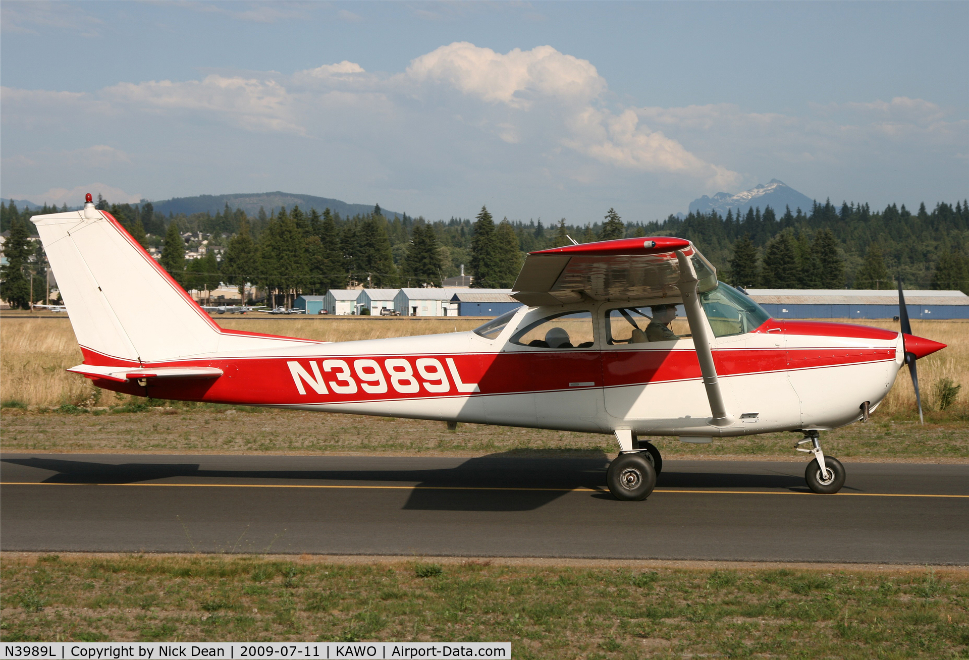 N3989L, 1966 Cessna 172G C/N 17254158, KAWO