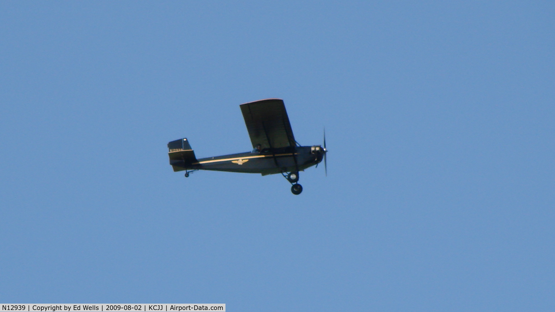 N12939, 1972 Pietenpol Air Camper C/N EMS-2, Flight Brreakfast in Cresco IA