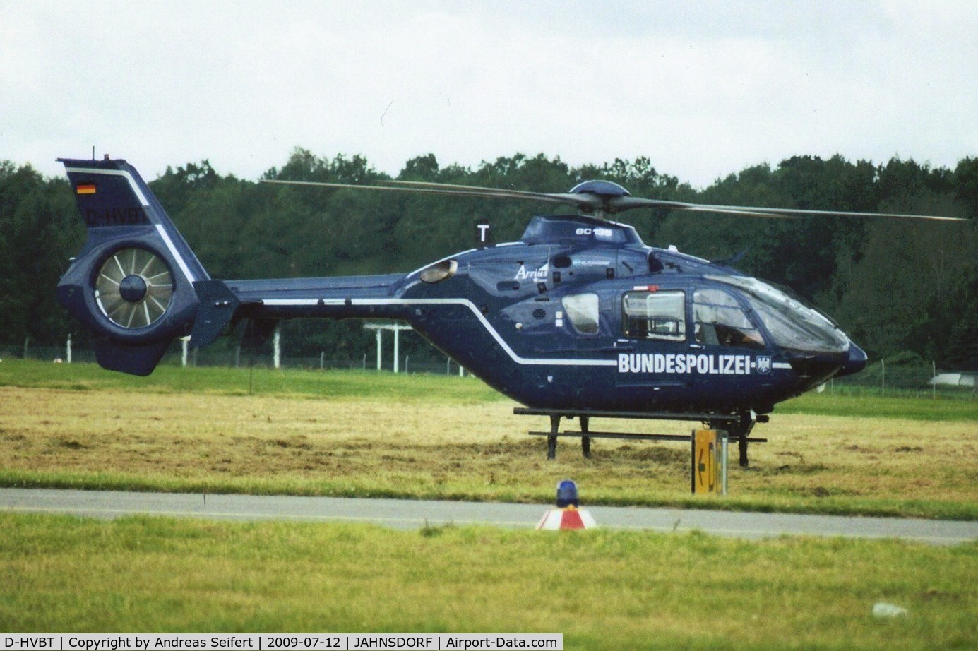 D-HVBT, 2003 Eurocopter EC-135T-2i C/N 0299, Jahnsdorf Airshow 12.7.2009