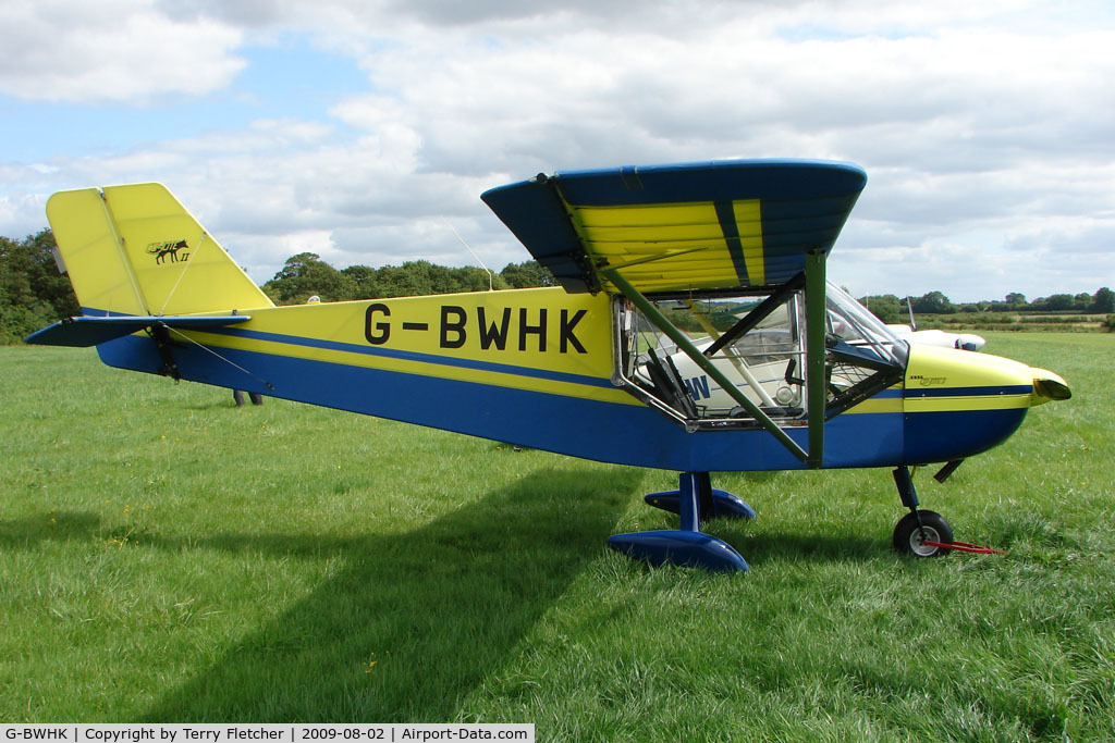 G-BWHK, 1995 Rans S-6-116 Coyote II C/N PFA 204A-12908, Rans S6-116  at the 2009 Stoke Golding Stakeout event