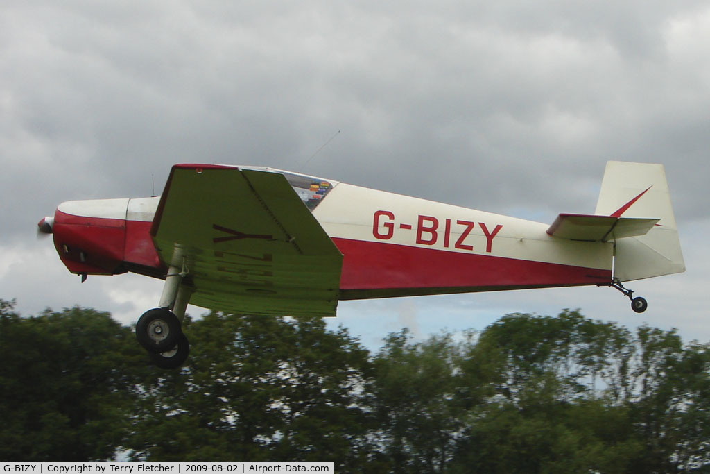 G-BIZY, 1963 Wassmer (Jodel) D-112 Club C/N 1120, Jodel D112 at the 2009 Stoke Golding Stakeout event