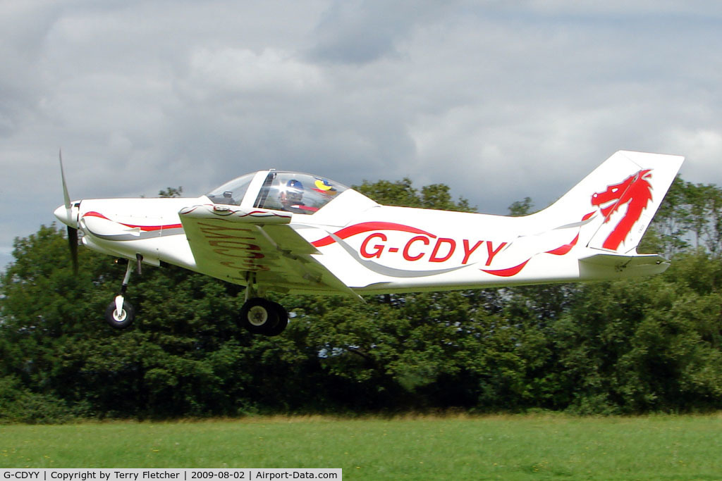 G-CDYY, 2006 Alpi Aviation Pioneer 300 C/N PFA 330-14323, Pioneer 300 at the 2009 Stoke Golding Stakeout event