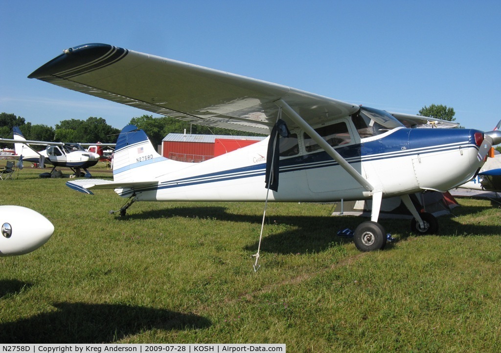 N2758D, 1952 Cessna 170B C/N 25300, EAA Airventure 2009
