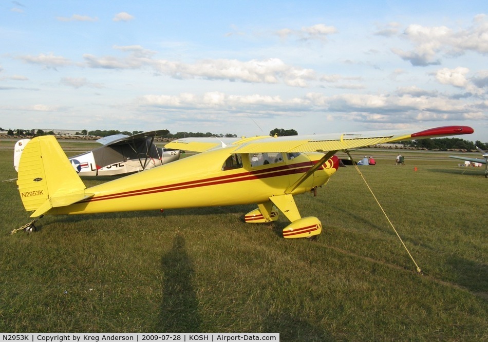 N2953K, 1947 Luscombe 8E Silvaire C/N 5680, EAA Airventure 2009