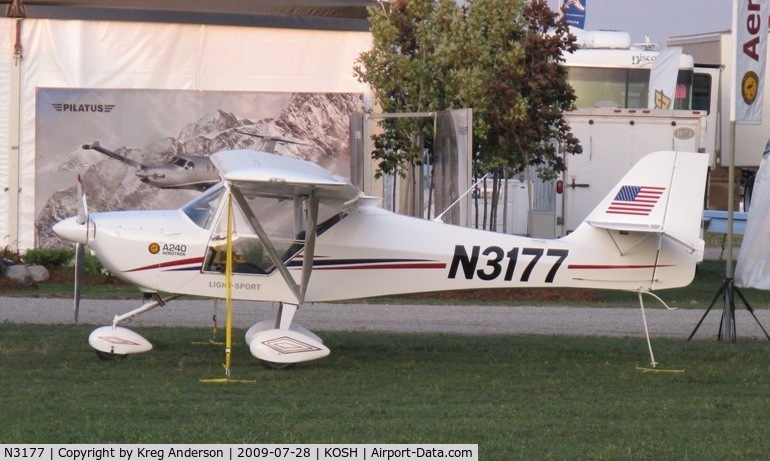 N3177, 2007 Aeropro Eurofox LSA C/N 237 07, EAA Airventure 2009