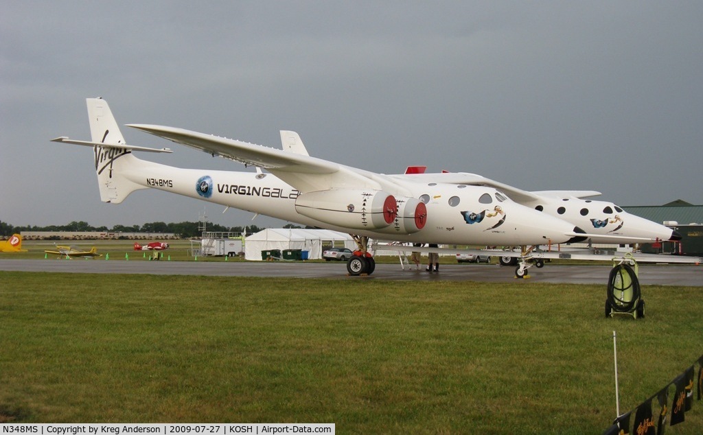 N348MS, 2008 Scaled Composites 348 C/N 001, EAA Airventure 2009