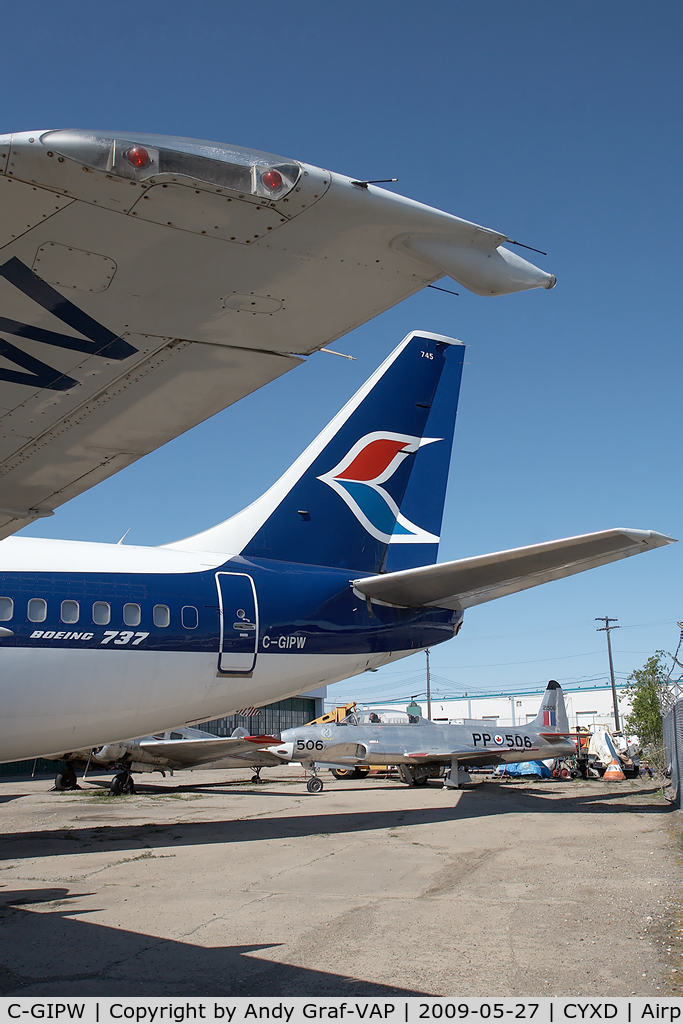 C-GIPW, 1979 Boeing 737-275 C/N 21712, Pacific Western 737-200