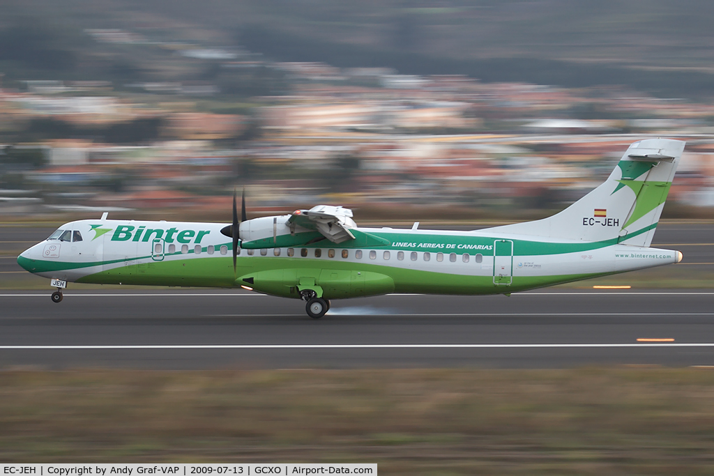 EC-JEH, 2005 ATR 72-212 C/N 716, Binter Canarias ATR72