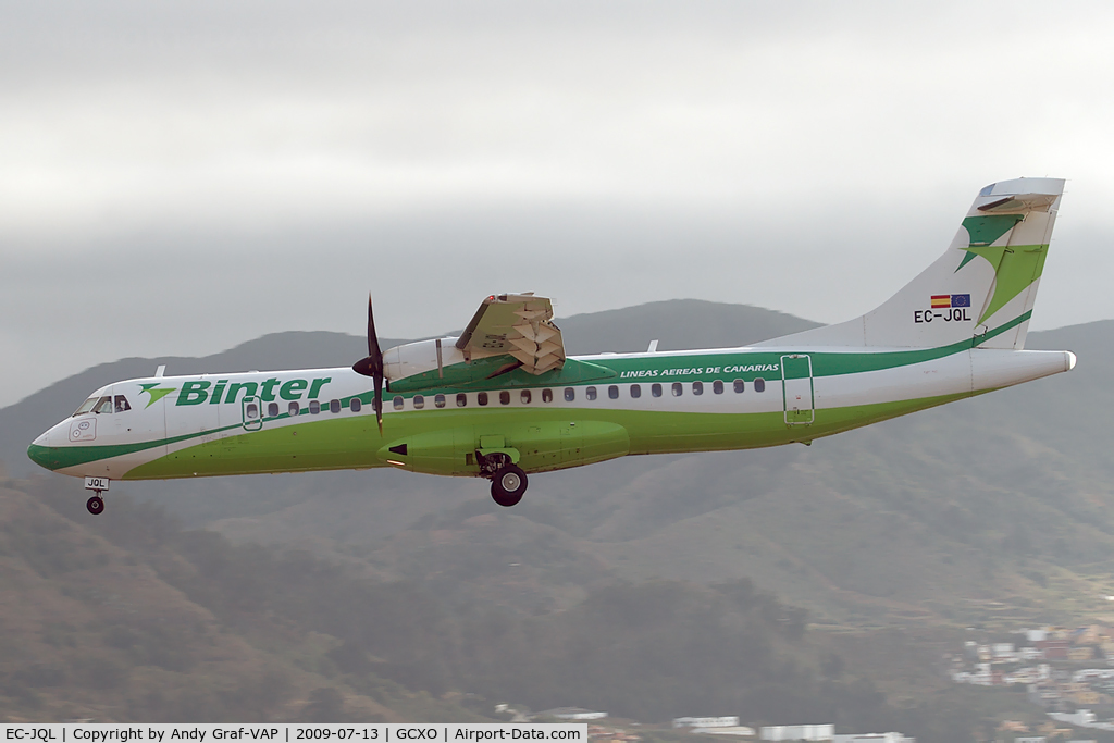 EC-JQL, 2006 ATR 72-212A C/N 726, Binter Canarias ATR72