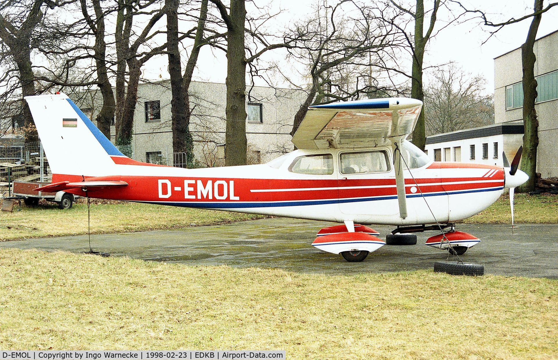 D-EMOL, Reims FR172F Reims Rocket C/N 0079, Cessna (Reims) FR172F Rocket at Bonn-Hangelar airfield