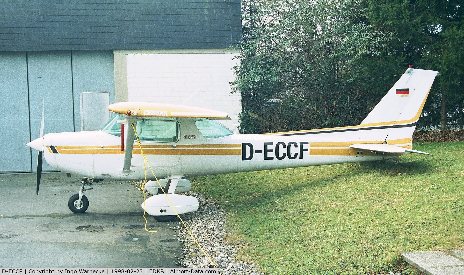 D-ECCF, Cessna 152 II C/N 15285384, Cessna 152 II at Bonn-Hangelar airfield