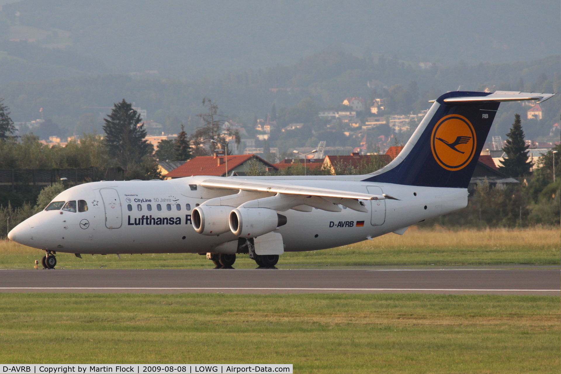 D-AVRB, 1994 British Aerospace Avro 146-RJ85 C/N E.2253, .