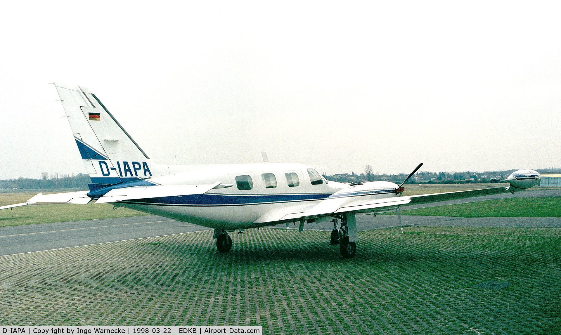 D-IAPA, Piper PA-31T1 Cheyenne I C/N 31T-8104032, Piper PA-31T1 Cheyenne I at Bonn-Hangelar airfield
