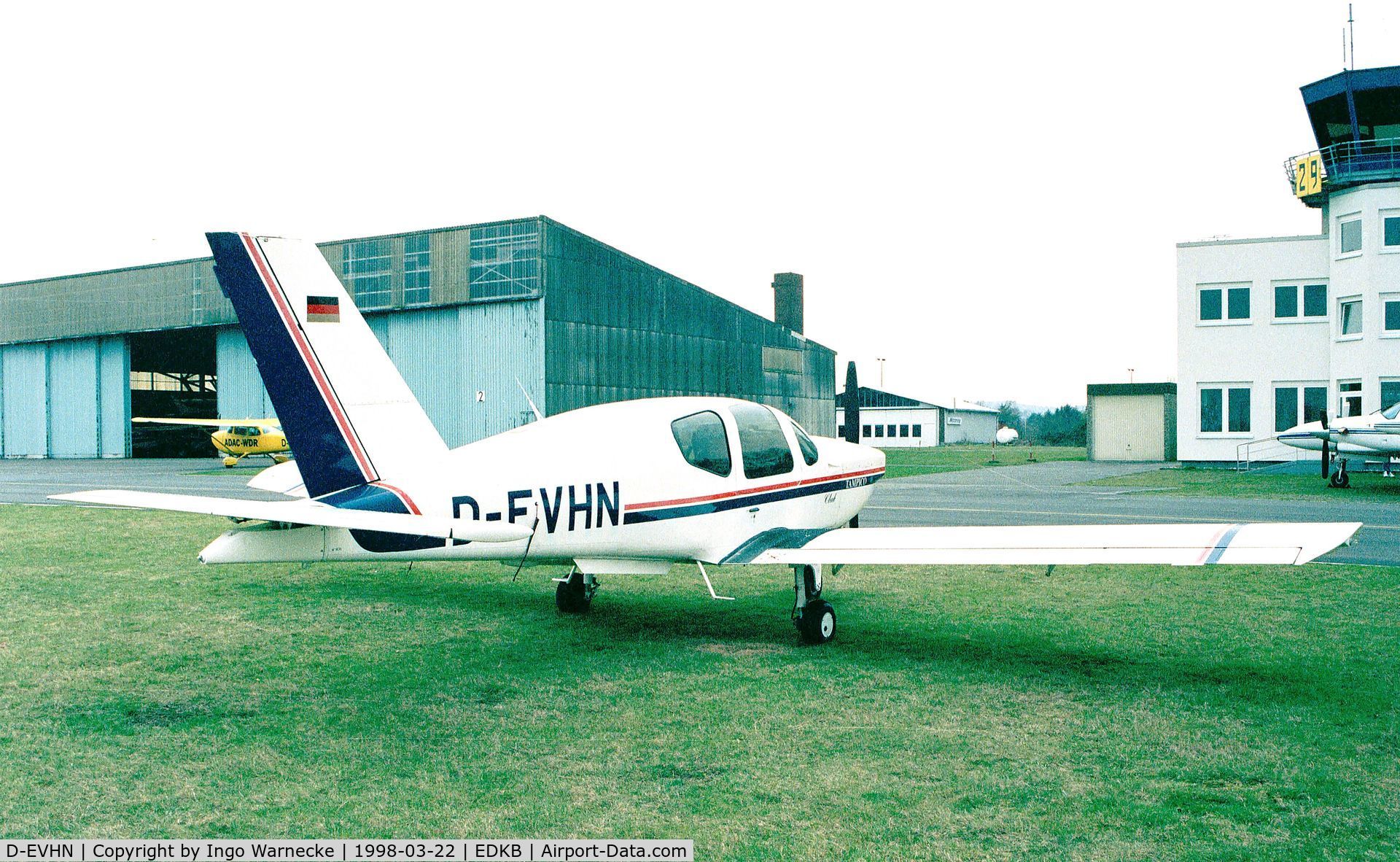 D-EVHN, Socata TB-9 Tampico Club C/N 1438, SOCATA TB-9 Tampico Club at Bonn-Hangelar airfield