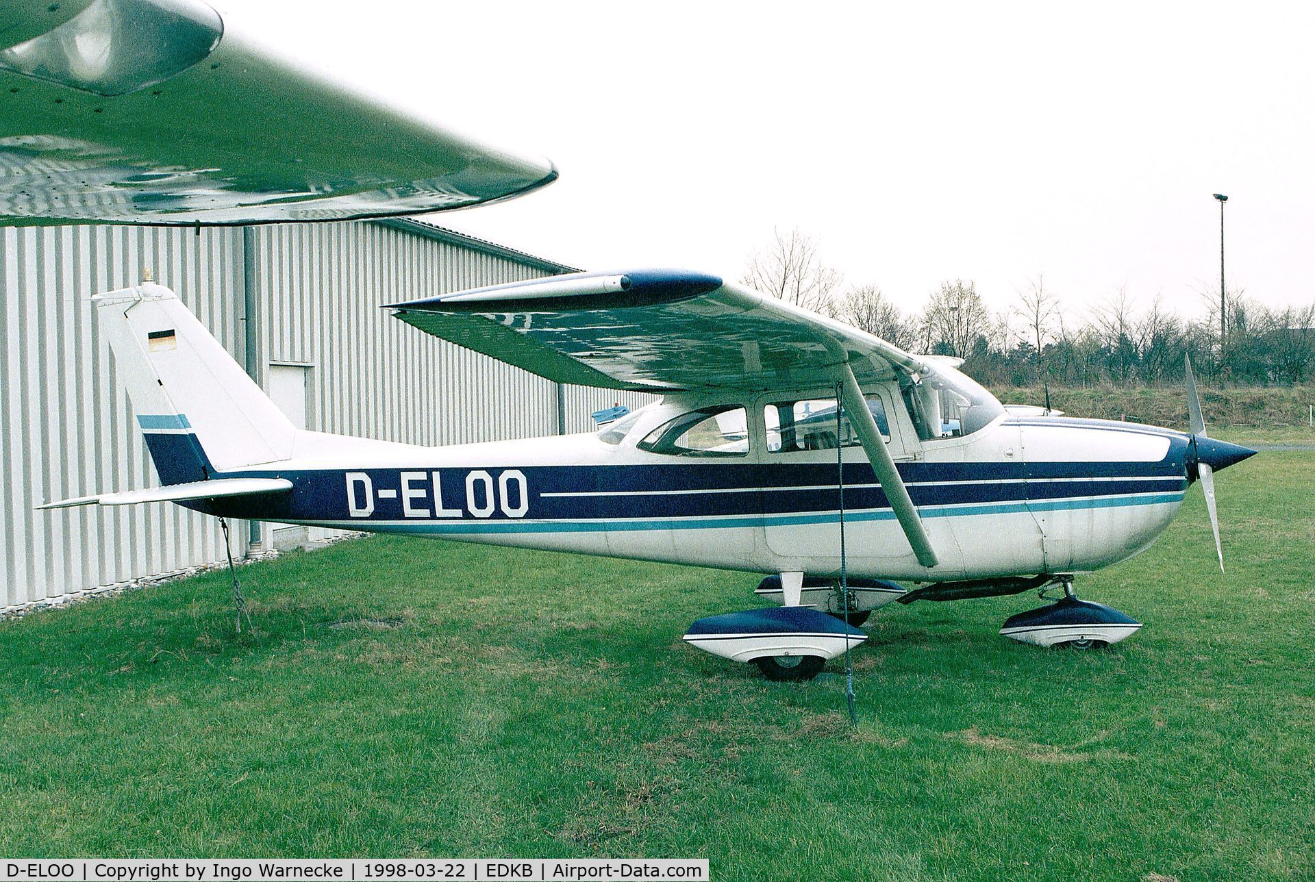 D-ELOO, Reims F172G C/N 0290, Cessna (Reims) F172G Skyhawk at Bonn-Hangelar airfield